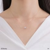 【受注生産品】【送料無料】 『塔の上のラプンツェル』 レディースネックレス ゴールド 18金 ディズニー disney プリンセス ラボダイヤ キュービックジルコニア ピンクゴールド ブランド おしゃれ かわいい アクセサリー 10代 20代 30代 40代 50代 レディース 女性 誕生日 記念日 プレゼント ギフト ホワイトデー 母の日 white clover ホワイトクローバー