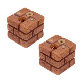 多機能ウェイト レンガ調多機能ブロック ウェイト 5kg 2個組 WE130-2P 土台 重り おもり 固定 シェード ソーラー フェンス パラソル テント ポール のぼり ウエイト 固定用ウェイト ガーデンウェイト エクステリア 屋外 庭 ベランダ 新生活