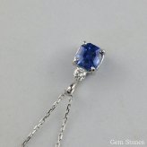  ブルーサファイア 　０．８８ct 　ダイヤモンド　ネックレス 　ペンダント プラチナネックレス Pt900　ネックレス レディース 一粒ネックレス  誕生石 シンプル Drops