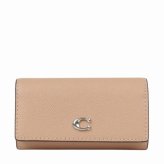 送料無料 コーチ COACH アウトレット レディース 敬老の日 小物 キーケース CH799 LHWFT(バフ) ベージュ (女性 プレゼント コンパクト 本革 スマートキー 大人可愛い)