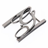 ジョルジオスタメッラ GIORGIO STAMETTA バックルのみ トップ式バックル Gロゴバックル メンズ レディース ブラス100% アルチェ用 幅3cm用 FBM GLB1 30 ガンメタル 送別会 誕生日 お中元 結婚祝い 結婚式 高級 父の日 母の日 ホワイトデー