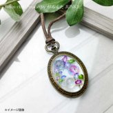 レジンシール 朝顔 両面印刷 RC-ASG-101 レジンクラブ 埋め込み 封入パーツ 花柄 フラワー ネイルシール デコレーション ハンドメイド 手芸用品 透明感 極薄フィルム