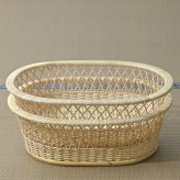 脱衣かご 脱衣カゴ バスケット 抗菌 樹脂製 ポリプロピレン ラタン風 業務用 ホテル 旅館 温泉 脱衣所 脱衣場 洗面所 ランドリー インテリア テイスト 雑貨?