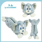 ぬいぐるみ 筆箱 トムとジェリー ぬいぐるみペンポーチ ダスティーカラー ペンケース ペンポーチ かわいい おしゃれ ふわふわ もこもこ トム＆ジェリー ぬいぐるみポーチ 女子高校生 女子中学生 小学生 中学生 こども キッズ ポーチ プレゼント ギフト
