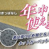 ラグ カーペット マット 3畳 ジャガード 約185×240cm（ホット 対応）