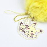 ポケットモンスター ファーストラップ キーホルダー (イエロー) ポケモン ポケピース