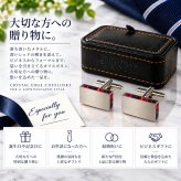 鎌倉カフス工房 エッジ レッドクリスタル カフスボタン ec148 赤 カフリンクス メンズ 結婚式 プレゼント ギフト 誕生日