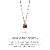 ガーネット ネックレス シルバー925 ネックレス 1月誕生石 一粒 ガーネット 銀 チェーン 長さ選べる 40cm 45cm 50cm ギフトラッピング可能 シンプル 華奢 上品 ミリオンベル 彼女 妻 女性 レディース 誕生日 プレゼント ハロウィン 【品番：CG-SP-29051SV-1】