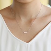 【無料ラッピング】  カナルヨンドシー Canal 4℃ ネックレス シルバー ネックレス キュービックジルコニア レディース ブランド 正規品 新品 ギフト プレゼント 人気 おすすめ 誕生日 記念日 クリスマス 送料無料