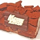 クリスマスチョコレートアイスロールケーキ［クリスマスケーキ クリスマスデコレーション クリスマスロール コンパクトサイズ］