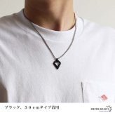 ステンレス ダイヤ 多角形 ペンダントネックレス シンプルネックレス 小ぶり ダブル喜平チェーン 細身 ゴールド 18KGP シルバー ブラック 図形 小さい メタル 幾何学 メンズ 男性 金属アレルギー対応