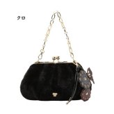 アナスイ ANNASUI ハンドバッグ コティ 2way 口金 ファー  レディース ブランド 正規品 新品 ギフト プレゼント 人気 おすすめ 誕生日 記念日 クリスマス 送料無料  ラッピング無料ans522386