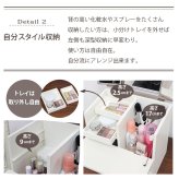 ドレッサー コスメボックス メイク メイクボックス ドレッサー 収納 鏡台 化粧台 コンパクト 大容量 かわいい おしゃれ 三面鏡 化粧品ボックス アンティーク風 大人可愛い 引き出し収納付き \3%OFFクーポン配布中 ミラー インテリア