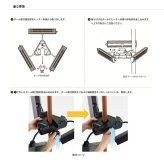 屋外ヒーター 防水 IPX5 ガーデンパラソル取付タイプ トライソル屋外ヒーター 屋外専用 ヒーター 防水 アウトドア キャンプ 省スペース 暖房器具 Chrester HEAT-AH-131B