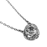 スワロフスキー SWAROVSKI ネックレス Una ラウンドカット ダンシングクリスタル 5279425 ウナ ペンダント アクセサリー シルバー+ブルークリスタル 海外正規品