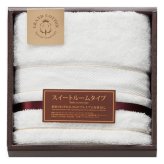 グランコットン ロングフェイスタオル ホワイト ギフト 高級タオル 綿100％ ホテル仕様【北海道・沖縄県・離島 配送不可】