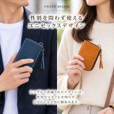 本革 コインケース 小銭入れ メンズ レディース ミニ財布 L字ファスナー 牛革 カードケース コンパクト財布 YKKファスナー 3ポケット Dカン付き 薄型 小さい財布 軽量 レザー シンプル 男女兼用 プレゼント ギフト
