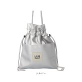 LRM ショルダーバッグ KTO-1219 通販 巾着バッグ ショルダーバック 巾着ショルダーバッグ 斜めがけバッグ ポシェット 斜め掛けバッグ レディース 軽量 軽い おしゃれ 大人 かわいい きれいめ フェイクレザー 合成皮革 シンプル レディースバッグ