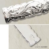ハワイアンジュエリー ネックレス シルバー ペアネックレス 2本セット 刻印 無料 誕生石入れ可 カットアウト プレート Mサイズ Lサイズ シルバー925 大人 友達 長さ選べる カップル 夫婦 プレゼント ハロウィン 【品番：CG-SP10801-SP11001P】