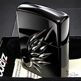 ZIPPO アーマー エーテル・プリューム ブラック ジッポ ライター 天使の羽 V刃彫刻 鏡面仕上げ かっこいい 黒 重厚 AETHER PLUME おしゃれ メンズ ギフト プレゼント