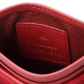 ヴィヴィアンウエストウッド ICカードケース 薄型 メンズ レディース カードホルダー カード入れ Vivienne Westwood ヴィヴィアン マルチオーブ型押し レッド VW4303 (54030010W-S002K-H201) 【2026年秋冬モデル】 【ラッピング無料 誕生日 お祝い プレゼント ギフト 贈り物】