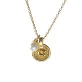 コーチ ネックレス レディース ブランド COACH シグネチャー C テクスチャード コイン 581274GLD710 ゴールド アクセサリー