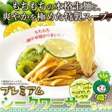 プレミアム シークワーサーちゃん 冷やし中華 5食セット 冷やし麺 生麺 スープ付き 個包装 夏麺 中華麺 ポスト投函便