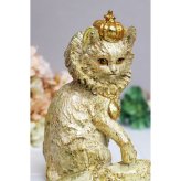 キャット 伯爵 トレー 置き物 アンティーク風 高貴な ネコ ねこ オブジェ フィギュア アンティークオブジェ アンティーク アニマル雑貨 猫 ジュエリートレイ デイリートレイ