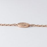 ハワイアンジュエリー ブレスレット つけっぱなし レディース 刻印 ステンレス 金属アレルギー ブランド 大人 シンプル オーバル ルビー ローズゴールドカラー ハワジュ サージカルステンレス クリスマス 誕生日 記念日 母の日 プレゼント テラグラティア Terra-gratia【lstb016rg】単品