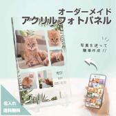 【アクリルフォトパネル A14】動物 家族 ワンちゃん にゃんこ 名入れ 文字入れ オーダーメイド オリジナル 写真 プリント フォト 写真立て フォトフレーム 壁掛け アクリル プレゼント ギフト 記念 記念日 誕生日 お祝い  おしゃれ お洒落 かわいい 流行 人気 贈り物 周年 内祝い インテリア 犬 猫 うさぎ うちの子 供養 遺影 遺骨 ペット写真 ペットグッズ