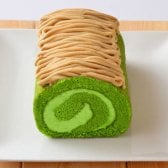 宇治抹茶 栗のモンブランロールケーキ