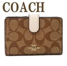 コーチ COACH 財布 レディース 二つ折り財布 マルチカラー C3771IMD9S
