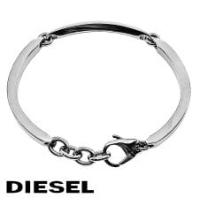 DIESEL ディーゼル ブレスレット DX1413040 メンズ シルバー