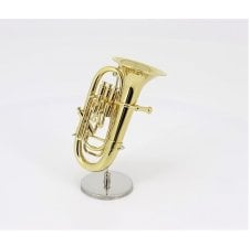 名入れ対応可】ミニチュア楽器 クラリネット 1/6サイズ スタンド