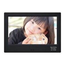 名入れ デジタルフォトフレーム 7インチ ワイド画面 スライドショー