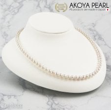 真珠 ネックレス セット 大珠 あこや 真珠 8.0-8.5mm 百貨店 テレビ