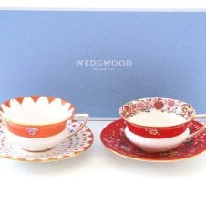 送料無料 ウェッジウッドWEDGWOOD ハーレクインカッコー ティーカップ