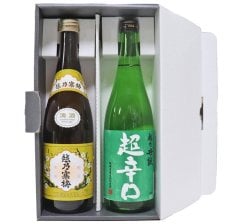 日本酒 飲み比べセット 720mlx2本 越乃寒梅 灑(さい) 越乃丹誠 超辛口