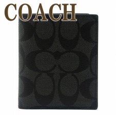 コーチ COACH 財布 メンズ 二つ折り財布 キーリング キーホルダー 迷彩