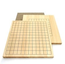 囲碁セット 碁笥 栗特大 碁盤 ヒバ15号 碁笥 栗 特大 上