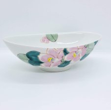 九谷焼8号花瓶／銀彩ピンク - 【豊月堂】- プレゼント＆ギフトのギフト