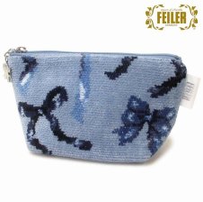 FEILER フェイラー ハンカチ タオル ポーチ ADELINA BORDER アデリーナ