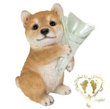 ようこそ ビーグル】 ドッグ【ガーデニング雑貨】庭 玄関【犬置物