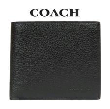 送料無料 コーチ COACH アウトレット 誕生日 メンズ 財布 二つ折り財布