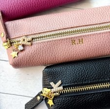 送料無料】 山中漆器 富士雅桜 ペンケース（漆器 金沢箔 工芸品 敬老の