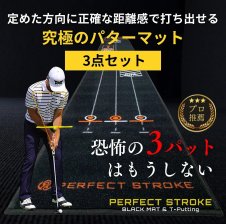 パーフェクトストローク公式（2点セット）】プロ推薦 ゴルフ パター