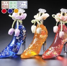 彫刻ボトル】シンデレラシューボトル 【選べるカクテルの色