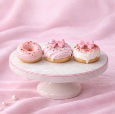 3種のパステルドーナツ(ORGANIC BLUE | オーガニックブルー)誕生日