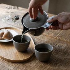 日常茶飯器 陶板 コンロセット 0100-0033[陶板鍋 陶板焼き 陶板焼 陶板