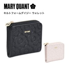 公式】【デイジーパッチスナップ2 Lウォレット】マリークワント MARY